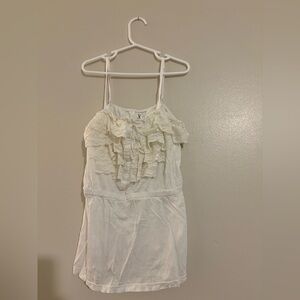 Aeropostale Cream Sleeveless Top